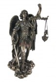 פŷäŷ ߥ Ħ Ħ/ St. Michael Weighing Souls Statue Figure Saint Angel(͢