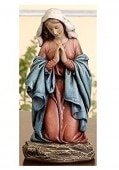 Ρޥꥢ ޡ֥쥸Ħ Ħ /Praying Madonna Virgin Mary Statue Painted Cast Marble Resin(͢ʡ