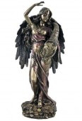 ��̿�ν��� �ե���ȥ��� �֥�����Ħ��/ Bronze Fortuna Roman Goddess Of Fortune Statue Tykhe��͢����