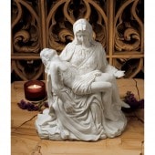  ߥ󥸥 ԥĦ Ħ ⤵22cm/ The Pieta (1499) Bonded Marble Statue (͢