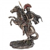 ��������� ����(���Ρ��������ƥ�)������ �֥�����Ħ�� Ħ��/Bronzed Finish Roman Centurion on Horseback Statue(͢����