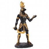 ���奨���ץ� �ۥ륹�� ���ȡ����� Ħ�� Ħ��/ Egyptian Horus Home Decor Statue Made of Polyresin(͢����