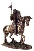�ͥ��ƥ��֥���ꥫ�󥤥�ǥ�����- �ޥ����² ����ǥ�����ĹĦ�� Ħ��/ Native American Indian Sculpture - Mandan (͢����)