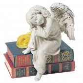 ǥ󡦥ȥ ʿ¤̴ ŷ 󥰥Ħ Ħ/ Design Toscano Peaceful Dreams Angel Statue Quantity: Single͢