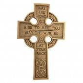 Ȥν͡ɳݤĦ ƥꥢ ǥĦ/May The Road Celtic Cross Wall Sculpture͢