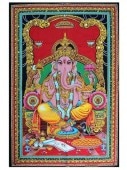 礭ʥåȥ ͡ ڥȥ꡼ 10976/ Huge Cotton Fabric LORD GANESH Yoga Tapestry͢ʡ