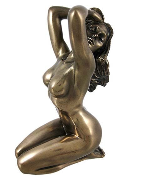 アールデコ 女性裸体彫刻 オブジェ　６６cm　ヴィンテージ　アンティーク 000000001276_hzSt7sn.jpg