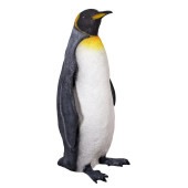 南極の王様オウサマペンギンの彫像 装飾デコレーション 彫刻置物 庭園 レストラン プレゼント贈り物(輸入品