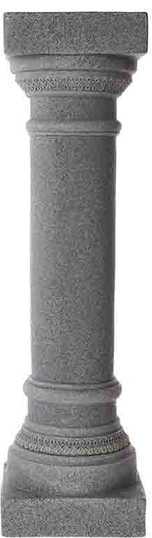 古代ギリシャの円柱彫像 自然な花崗岩の外観 樹脂製軽量 高さ 約81.3cm装飾置物 ホーム彫刻 プレゼント 贈り物(輸入品