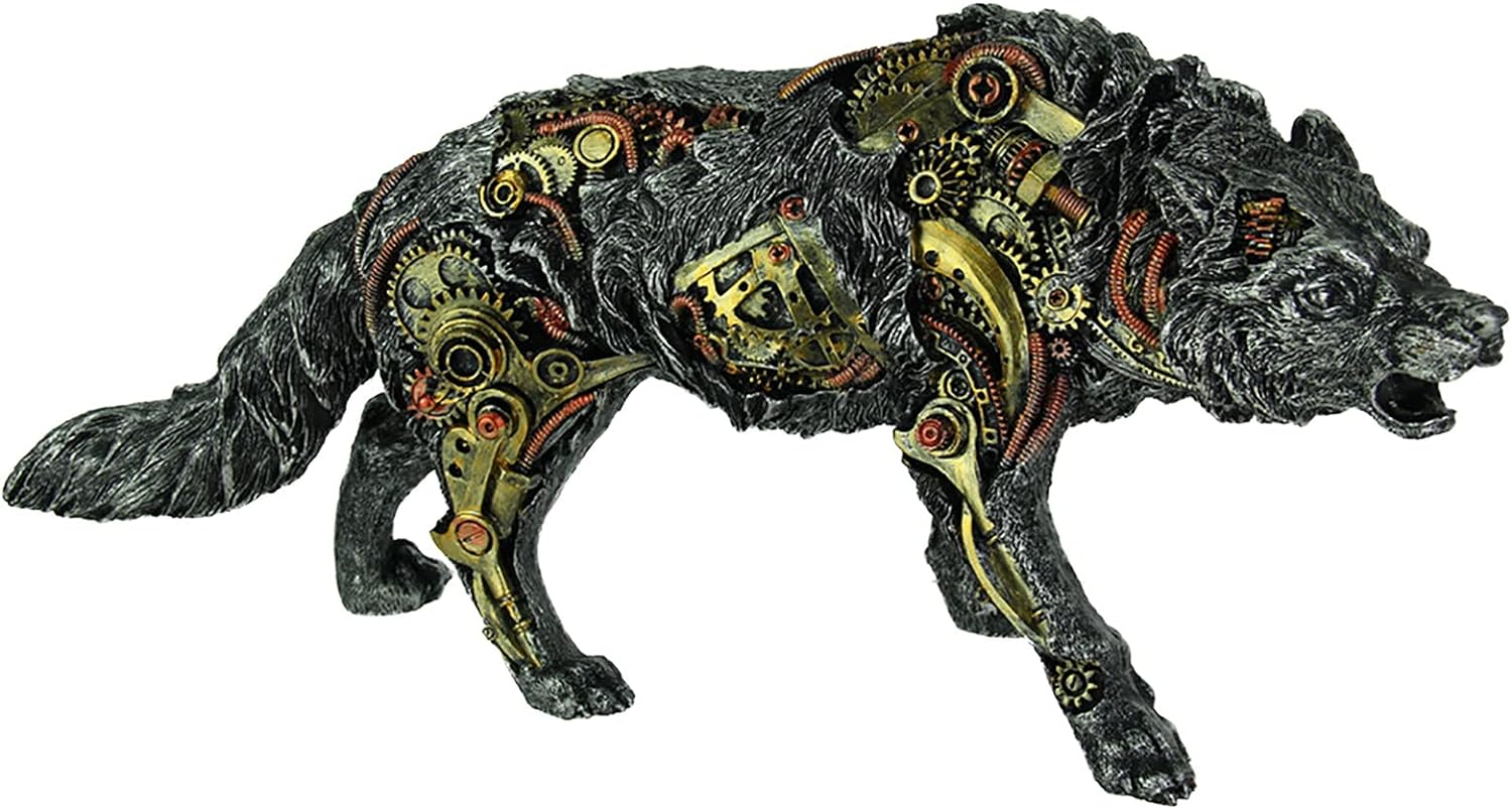 Timber Wolfの彫像、美術工芸品 彫像/彫刻] | [西洋] | [浪漫堂ショップ]