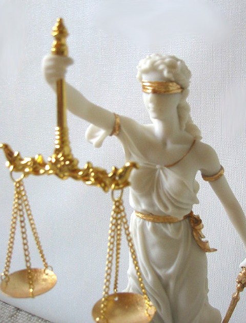 �����ν����ƥߥ�Ħ���� ˡΧ���������ħ����Ħ���������������㥹��Ħ��/ White Themis Greek Goddess Blind Justice Bonded Marble Statue Sculpture��͢����