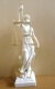 �����ν����ƥߥ�Ħ���� ˡΧ���������ħ����Ħ���������������㥹��Ħ��/ White Themis Greek Goddess Blind Justice Bonded Marble Statue Sculpture��͢����
