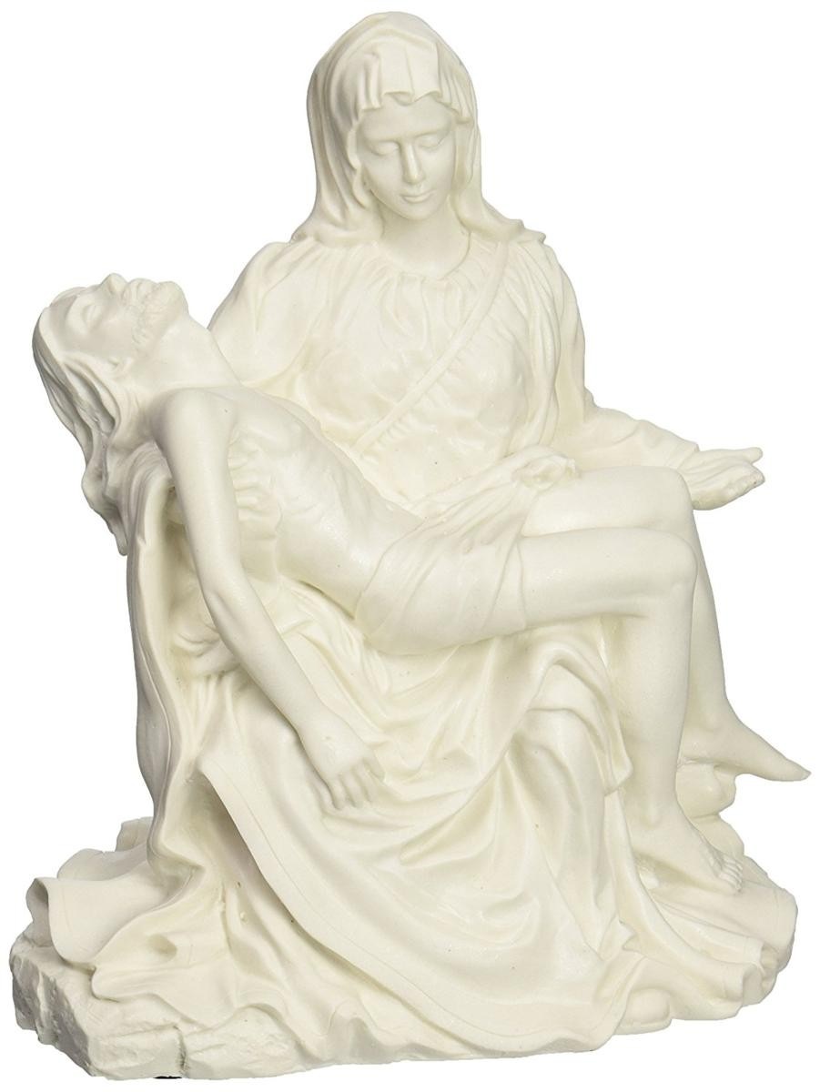 ���� �ߥ���󥸥����� �ԥ���Ħ�� Ħ�� �⤵��22cm/ The Pieta (1499) Bonded Marble Statue (͢����
