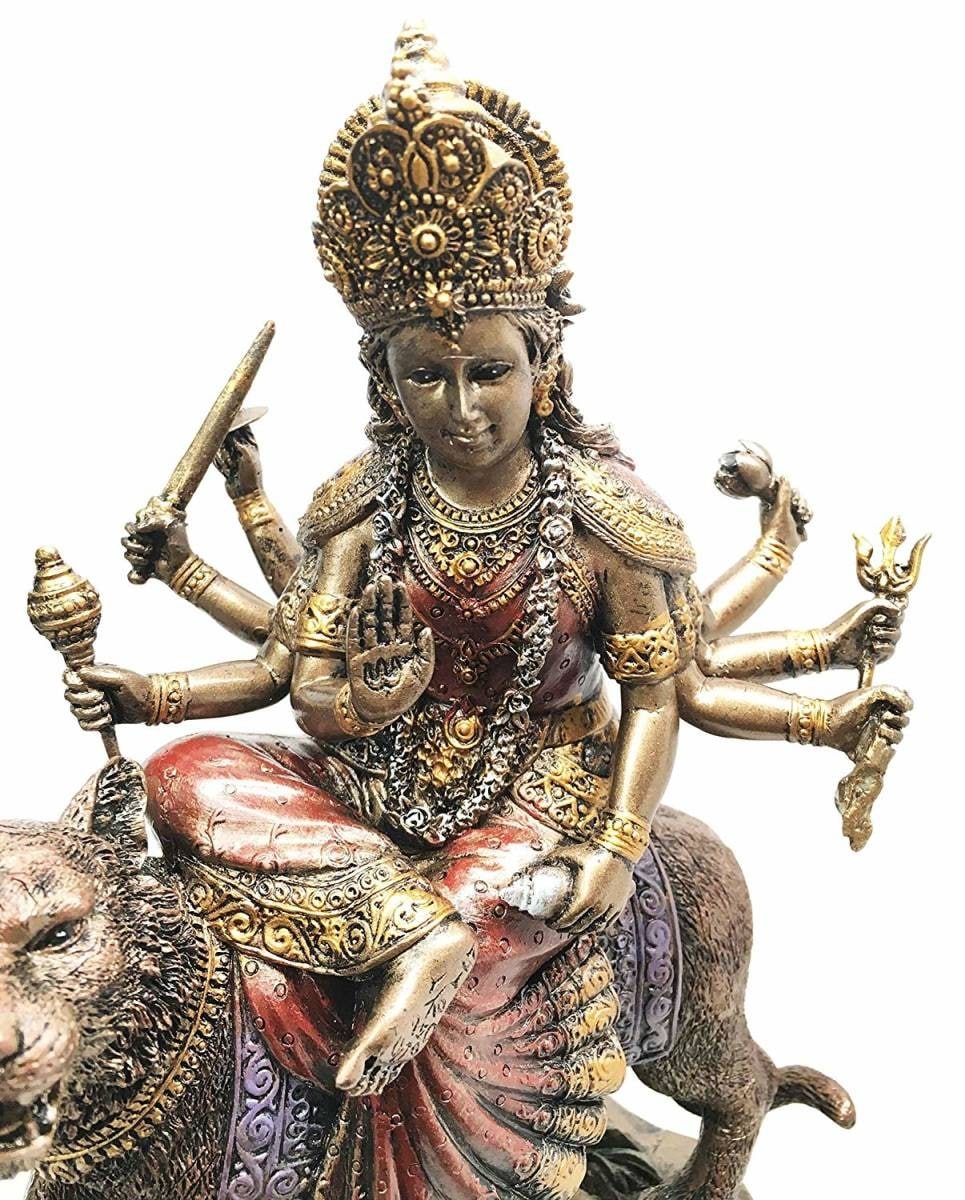 �ҥ�ɥ����� �פ˾�ä������ɥ��륬�� Ħ����ʪ ����ɿ��� Ħ�� �⤵ ��22���/ Goddess Mahashakti Durga Riding Tiger (͢����)