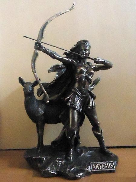 ���奮�ꥷ�� ����ƥߥ� - ���Ĥν��� Ħ��/ Artemis - The Goddess of Hunting and Wilderness Statue��͢����