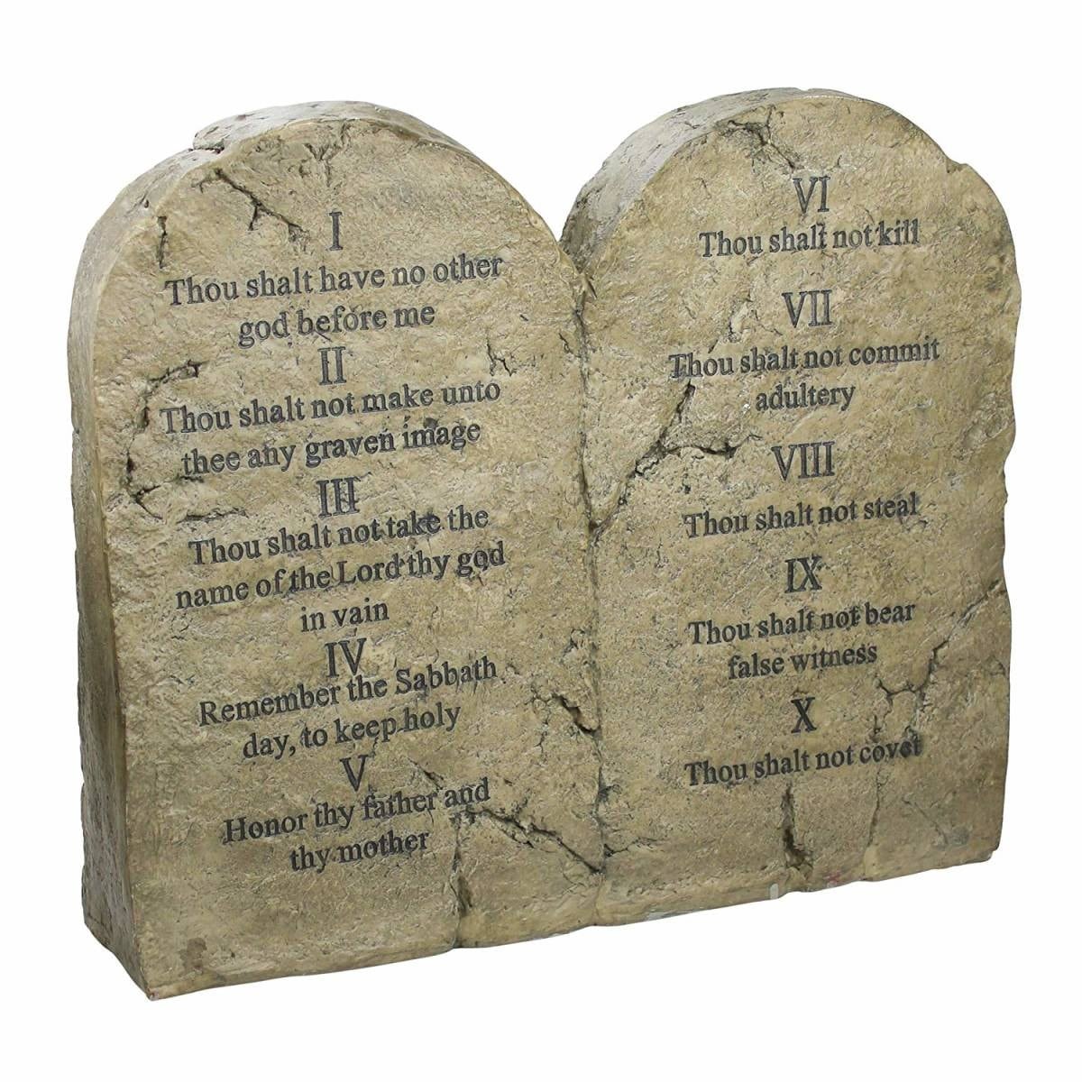 �ǥ����󡦥ȥ������� �⡼���ʥ⡼���ˤν��� ���� ���ȡ����� Ħ�� Ħ��/ Ten Commandments Statue(͢����