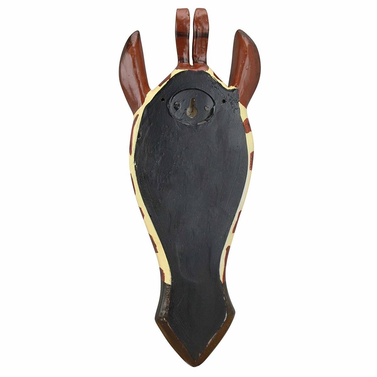 ��ŵŪ�ʥ��եꥫ������ưʪ��²�Υ����Υޥ��� ��Ħ�� Ħ��/ Classic African Wildlife Tribal Giraffe Wall Mask(͢����