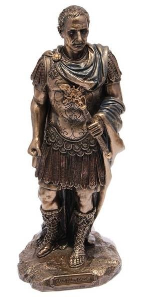 ޷ηΥꥢ ֥ Ħ/ Gaius Julius Caesar in Roman Military Uniform Statue͢