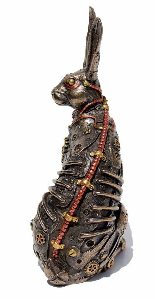 �����ͥ������� ��������ѥ� ����å���ӥå�(������) �֥����� Ħ�� Ħ��/ Veronese Steampunk Jack Rabbit Cold Cast Bronze Statue��͢���ʡ�