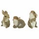 ������(����������)��Ħ�����Хˡ��ǥ� �����ǥ�Ħ��/ Design Toscano The Bunny Den Garden Rabbit Statues, Multicolored(͢����