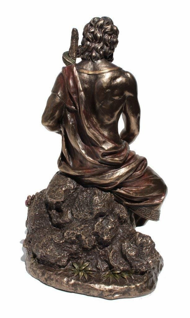 ��������ԥ����ξ����ä���ؤο� ��������ԥ��� �֥�����Ħ�� Ħ��/ Asclepius Greek God Of Medicine Statue ��͢����