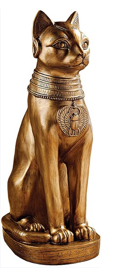 ���奨���ץ� ������ǥ� �Х��ƥ� Ħ�� Ħ��/ Design Toscano Golden Bastet of Ancient Egypt Statue��͢����