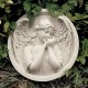 ���󥸥����ŷ�ȡˤλפ� �ݤ��ɳݤ�Ħ�� �ɾ��� ����Ħ��/ Thoughts of an Angel Sculptural Wall Roundel��͢����