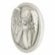 ���󥸥����ŷ�ȡˤλפ� �ݤ��ɳݤ�Ħ�� �ɾ��� ����Ħ��/ Thoughts of an Angel Sculptural Wall Roundel��͢����
