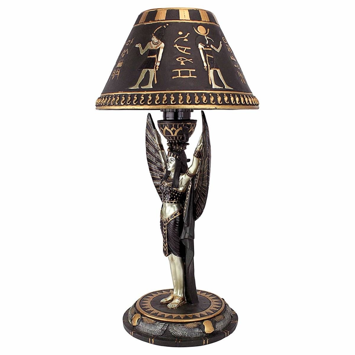 ���奨���ץ� �������� �ơ��֥���� Ħ�� Ħ��/ Design Toscano Isis Egyptian Sculptural Table Lamp��͢����