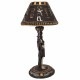���奨���ץ� �������� �ơ��֥���� Ħ�� Ħ��/ Design Toscano Isis Egyptian Sculptural Table Lamp��͢����