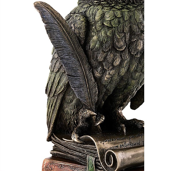 �ܤξ�� �ۡ��󡦥ե������� �դ����� Ħ�� �֥�������ʪ Ħ�磻��ƥꥢ ���֥���/ Horned Owl on Books Statue (͢����