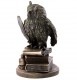 �ܤξ�� �ۡ��󡦥ե������� �դ����� Ħ�� �֥�������ʪ Ħ�磻��ƥꥢ ���֥���/ Horned Owl on Books Statue (͢����