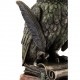 �ܤξ�� �ۡ��󡦥ե������� �դ����� Ħ�� �֥�������ʪ Ħ�磻��ƥꥢ ���֥���/ Horned Owl on Books Statue (͢����