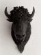 �ꥢ��ʥ֥�å��Хåե�����/�Х�����Ƭ���ʥ�������ޥ���ȥإåɡ� Ħ�� Ħ��/ Black Buffalo / Bison Wall Mount Head��͢����