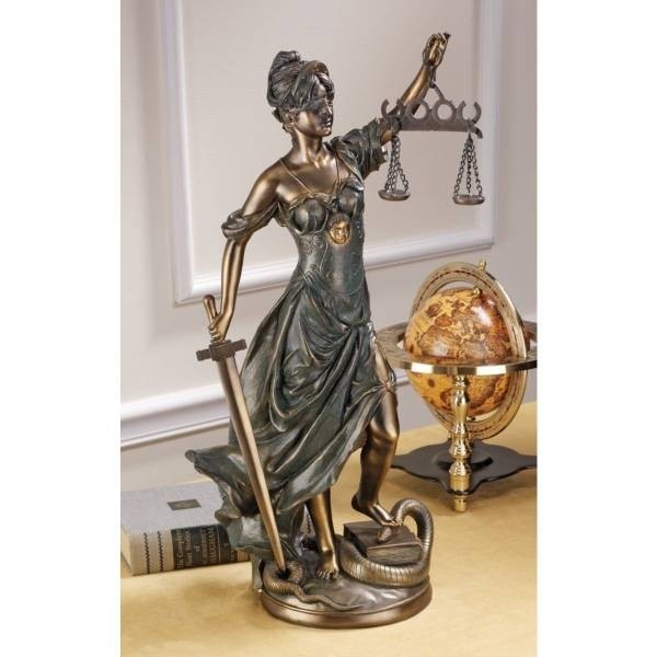 �����ν����ƥߥ�Ħ���� ˡΧ���������ħ����Ħ�����֥��������㥹��Ħ��/ Goddess of Justice Themis Desktop Statue��͢����