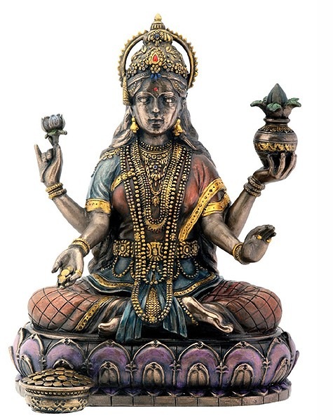 �֥����� ϡ�ξ�˺¤� �Ⱦ�ŷ(�饯����ߡ�)�� ˭�� ���� �����ν��� Ħ�� Ħ��/ Lakshmi On Lotus Hinduism Display Statue��͢���ʡ�