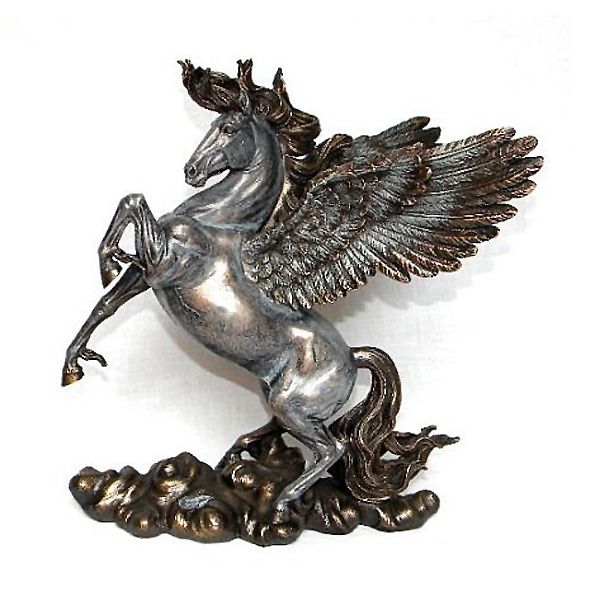 �ڥ�����:��Τ����Ϥ������֥��󥺥ѥ��������㥹�ȹ⤵��28��� / Pegasus Winged Horse Statue, Bronze Powder Cast ��͢���ʡ�