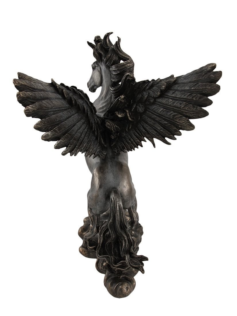 �ڥ�����:��Τ����Ϥ������֥��󥺥ѥ��������㥹�ȹ⤵��28��� / Pegasus Winged Horse Statue, Bronze Powder Cast ��͢���ʡ�