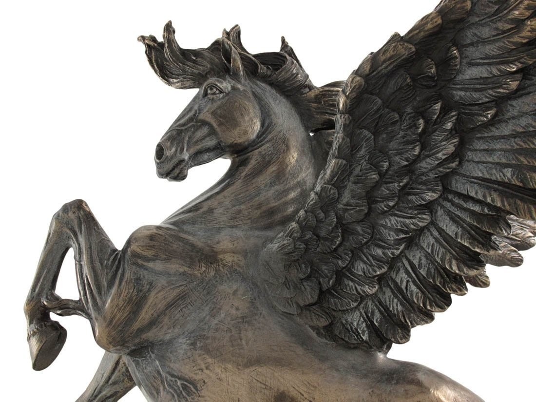 �ڥ�����:��Τ����Ϥ������֥��󥺥ѥ��������㥹�ȹ⤵��28��� / Pegasus Winged Horse Statue, Bronze Powder Cast ��͢���ʡ�