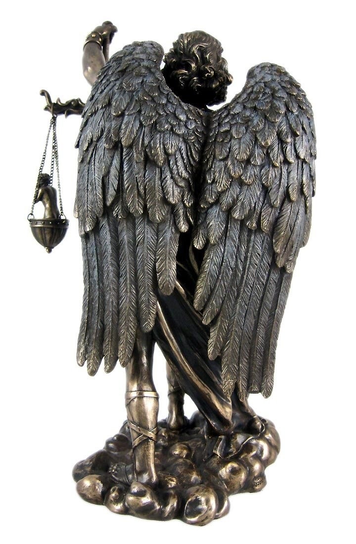 פŷäŷ ߥ Ħ Ħ/ St. Michael Weighing Souls Statue Figure Saint Angel(͢
