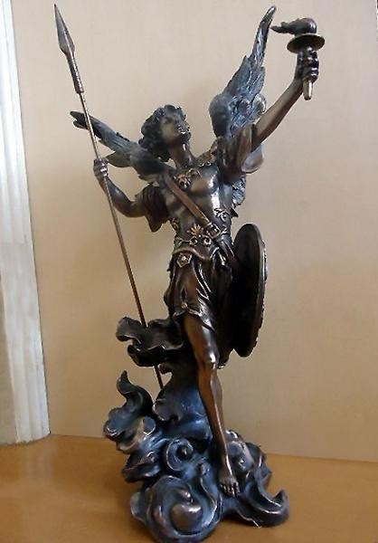���ԥ��ȥȡ�������ä���ŷ�ȥ��ꥨ��Ħ��/ Archangel St Uriel Statue - Archangel of Salvation ��͢����