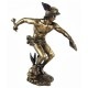 ���ꥷ��� �إ�᥹���ޡ�����꡼ �֥������ž夲Ħ��/ Greek God Hermes Bronzed Finish Statue Mercury Luck��͢���ʡ�