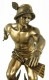 ���ꥷ��� �إ�᥹���ޡ�����꡼ �֥������ž夲Ħ��/ Greek God Hermes Bronzed Finish Statue Mercury Luck��͢���ʡ�