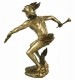 ���ꥷ��� �إ�᥹���ޡ�����꡼ �֥������ž夲Ħ��/ Greek God Hermes Bronzed Finish Statue Mercury Luck��͢���ʡ�