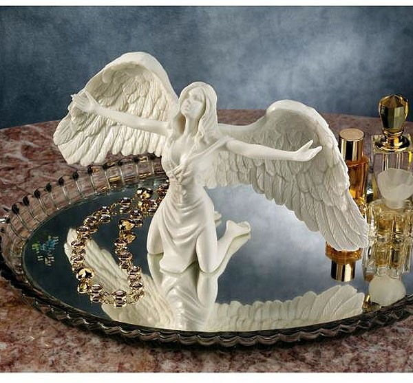 �����ŷ�� �������� Ħ��/ Pray for Peace Bonded Marble Angel Statue��͢����