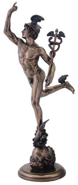 ŷ�Ƥ���ޡ�����꡼�ʥ��ꥷ�� �إ�᥹���� Ħ�� Ħ�� �����ܥ����˥����/ The Flying Mercury Statue (͢����)