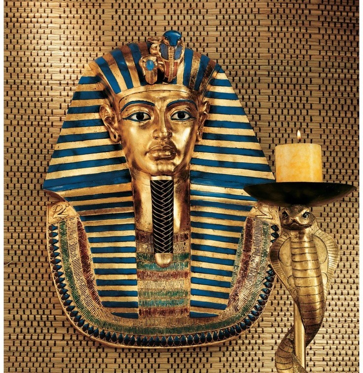 �ǥ����󡦥ȥ������� ���奨���ץ� �ĥ��󥫡���� ��Ħ�� Ħ��/ Design Toscano King Tutankhamen Wall Sculpture(͢���ʡ�
