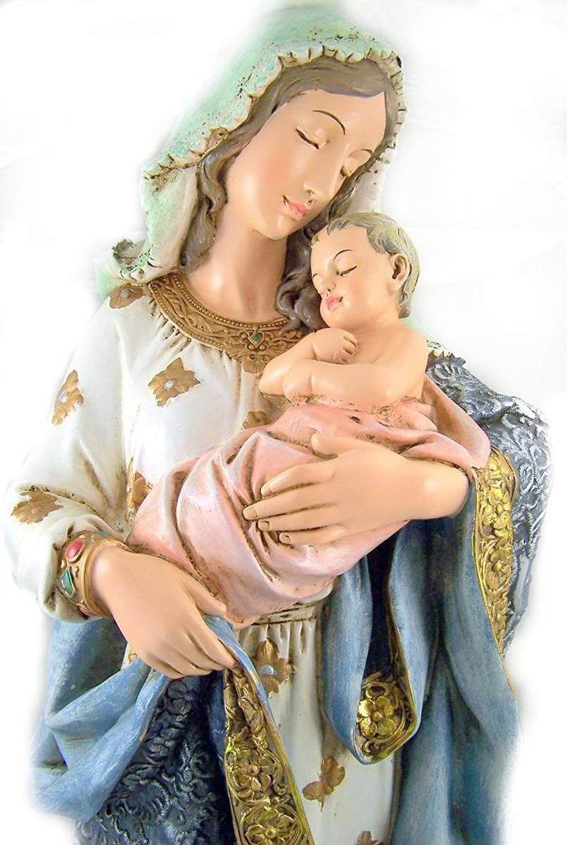 ꥹ󥮥ե ޥꥢȥꥹ Ħ ⤵ 58/ Blessed Virgin Mary Madonna & Infant Jesus Christ (͢)