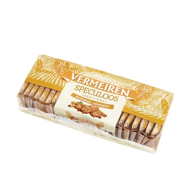 【SALE】10％OFF☆【宅配便】ベルメーレン カラメルビスケット アーモンド 25枚入 (個包装)|お菓子など|産地・種類別