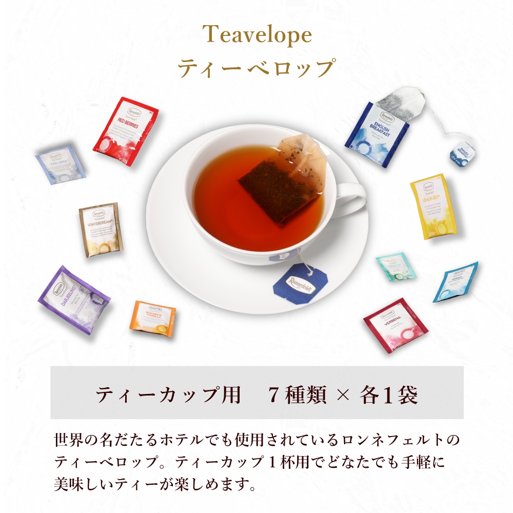 【メール便】ロンネフェルト ティーバッグプチセット